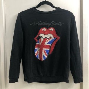 Vintage Rolling Stones Fitted Sweater
